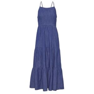 NWT Beachwood Baby Alma Dress in Faded Cobalt Blue